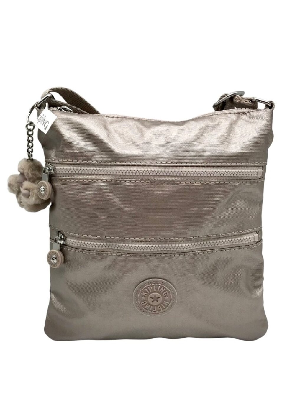 Kipling Metallic Glowy Keiko Crossbody Bag